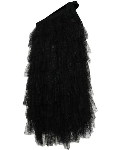 Uma Wang Robe courte Aela - Noir