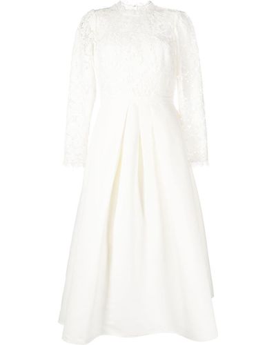 Sachin & Babi Cecelia Mid-length Gown - White