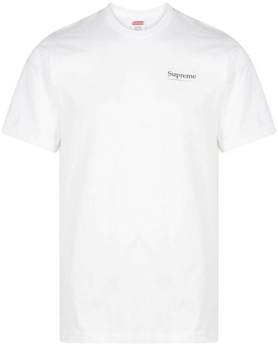 Supreme Blowfish Cotton T-shirt - White