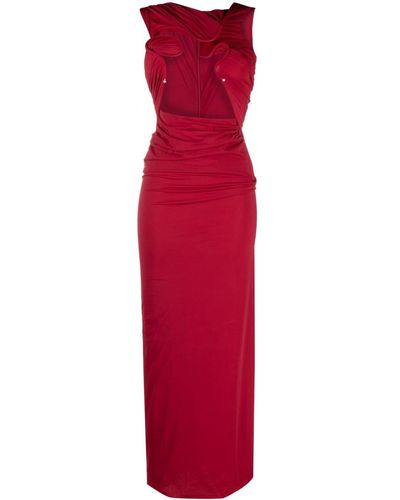 Christopher Esber Venus Cut-out Maxi Dress - Red