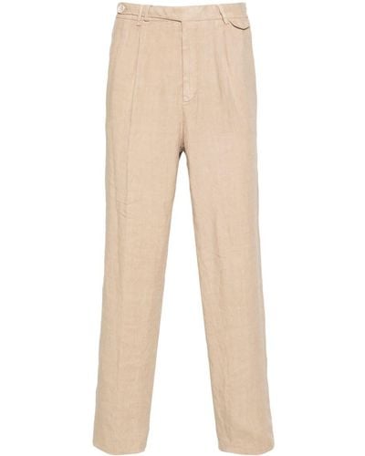 Brunello Cucinelli Pantalones chinos ajustados - Neutro