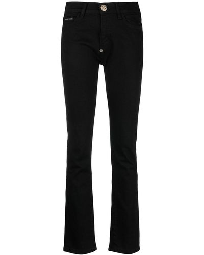 Philipp Plein Straight-leg Jeans - Black