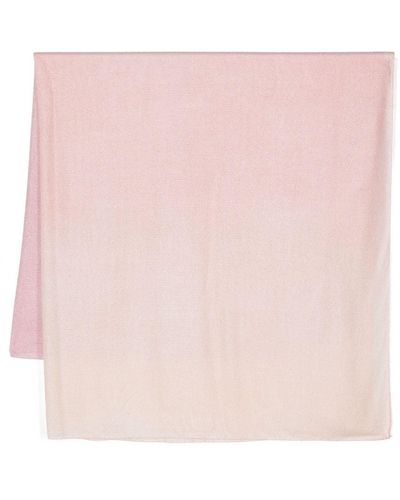 Faliero Sarti Ombre-effect Sik-blend Scarf - Pink