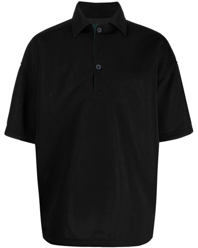 Kolor オーバーサイズ ポロシャツ - ブラック