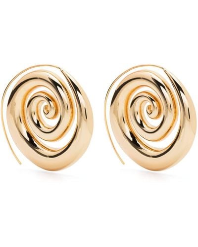 Cult Gaia Cassia Spiral Earrings - Metallic