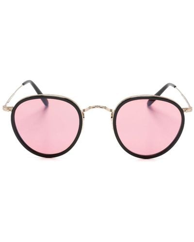 Oliver Peoples Tinted Round-frame Sunglasses - Pink