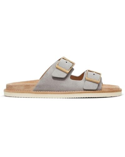 Brunello Cucinelli Suede Leather Slip-On - Multicolor