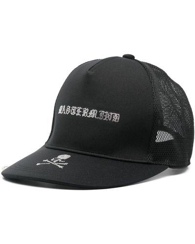 Mastermind Japan Crystal-logo Mesh Cap - Black