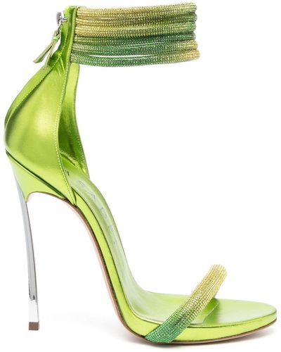 Casadei Sandalen mit Absatz - Grün