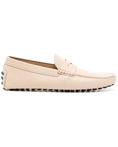 Tod's Gommino Driving Loafers - Natural