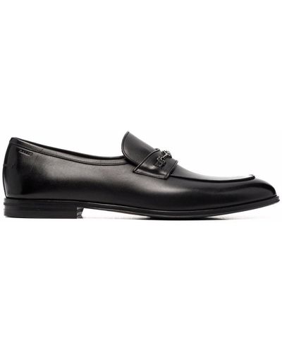 Bally Weram Chain-embellished Loafers - Black