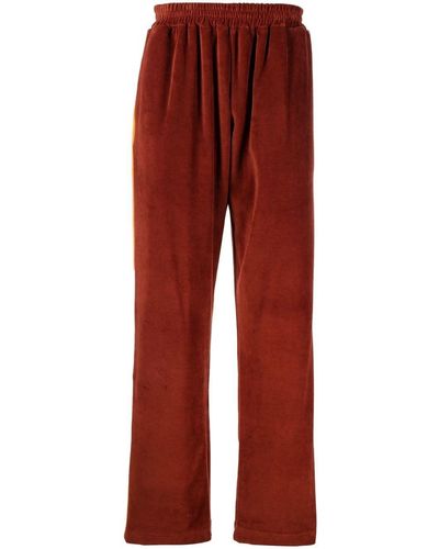 BETHANY WILLIAMS Pantalones de chándal de velour - Rojo
