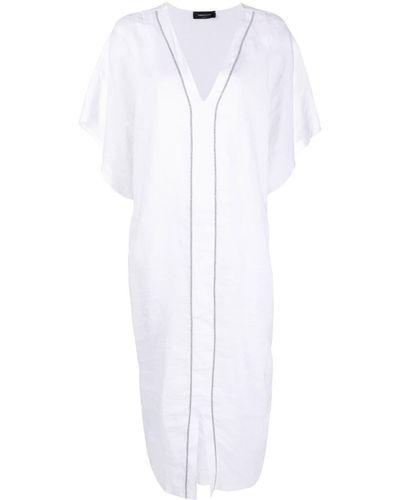 Fabiana Filippi Linen Tunic Dress - White
