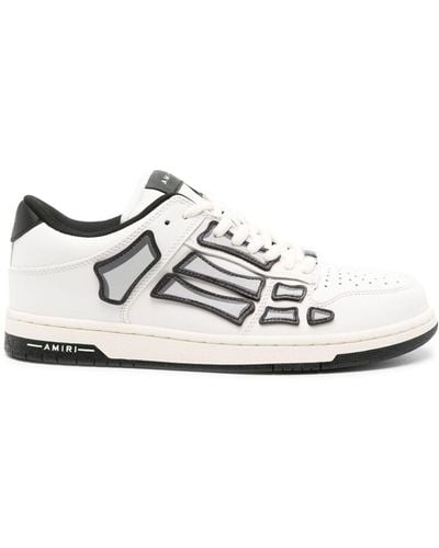 Amiri Skel Top Sneakers mit Schnürung - Weiß