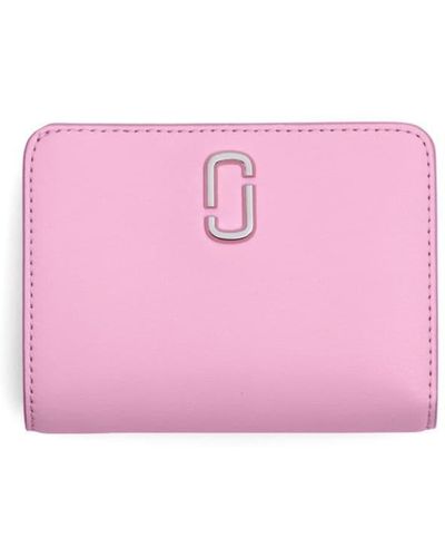 Marc Jacobs The Mini Compact Portemonnaie - Pink