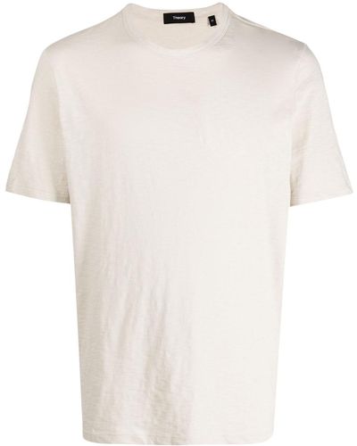 Theory Short-sleeve Cotton T-shirt - White