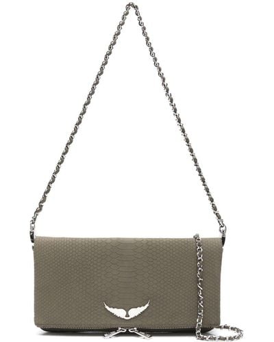 Zadig & Voltaire Rock Soft Savage Bags - Gray