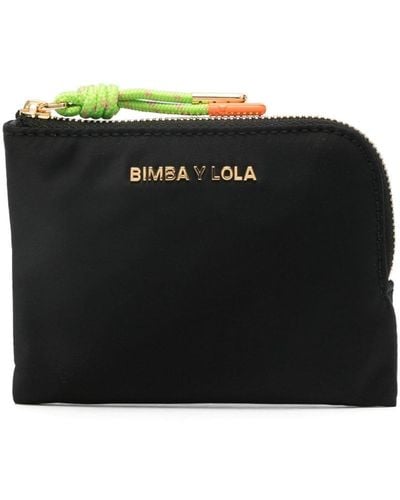 Bimba Y Lola Portemonnee Met Logo - Zwart