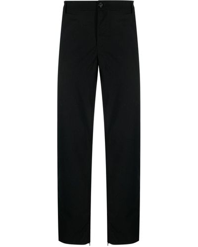 FAMILY FIRST Slim-cut classic trousers - Nero