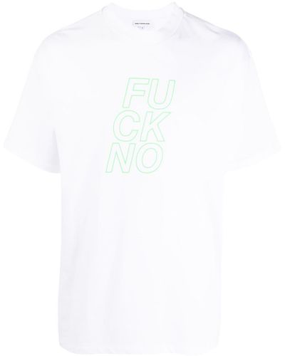Honey Fucking Dijon Slogan Print T-shirt - White