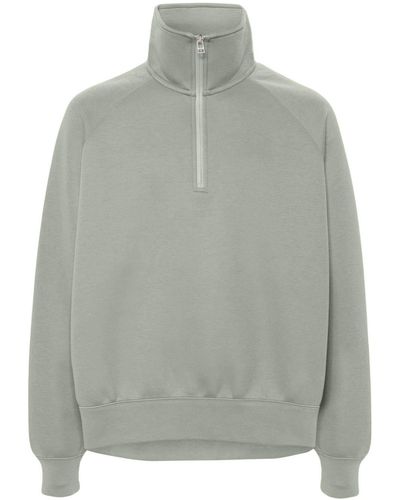 Nike Sweat à col zippé - Gris