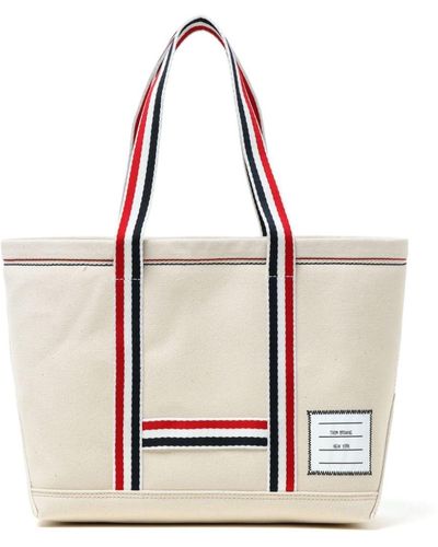 Thom Browne Toolトートバッグ S - ホワイト