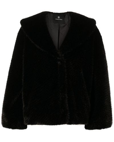 Anine Bing Hilary Women's Black Polyester Jacket