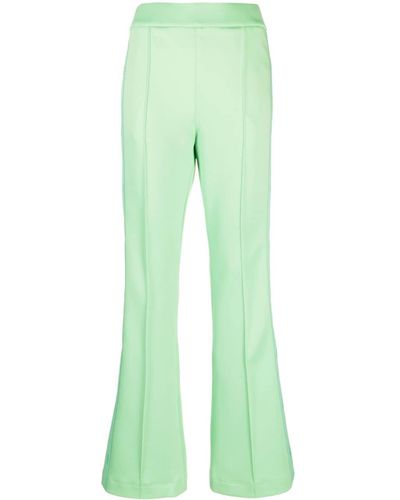 Fendi Pantalones de chándal con costuras - Verde