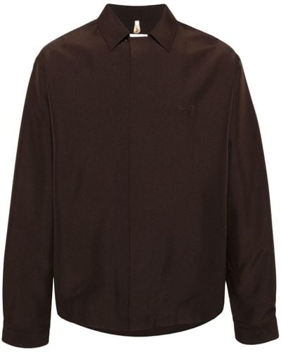 OAMC Scribble System Overshirt - Brown