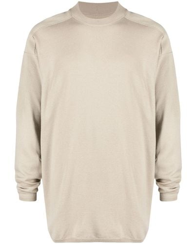 Rick Owens Tommy Loose-fit Sweater - Natural