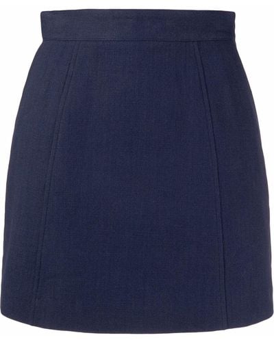 See By Chloé A-line Mini Skirt - Blue