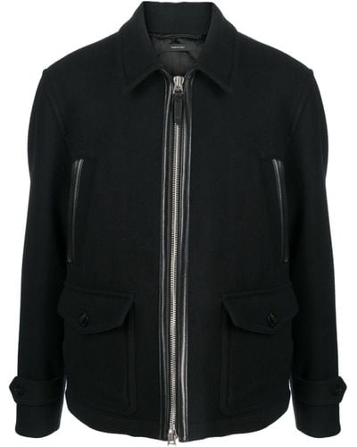 Tom Ford Virgin Wool Jacket - Black