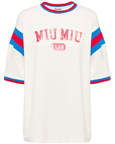 レディース Miu Miu Tシャツが¥80,300〜 | Lyst