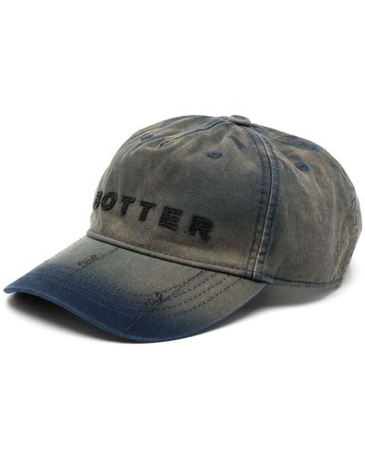 BOTTER Logo-patch Distressed Baseball Cap - Grey