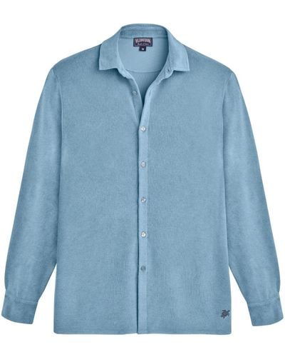Vilebrequin Chill Terry-cloth Shirt - Blue