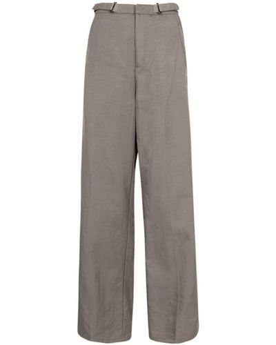 Honor The Gift Service Straight-leg Trousers - Grey