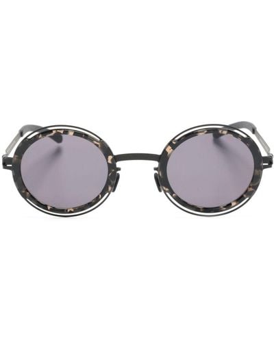 Mykita Pearl Round-frame Sunglasses - Gray