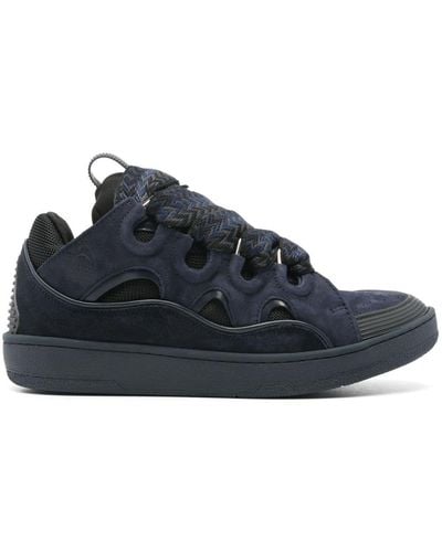 Lanvin Curb Chunky Trainers - Blue