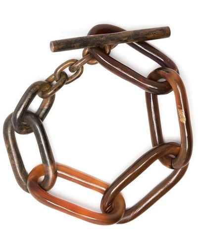 Parts Of 4 Bracelet Toggle Chain en chaîne - Marron