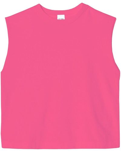 RE/DONE Baby Muscle Tank Top - Pink
