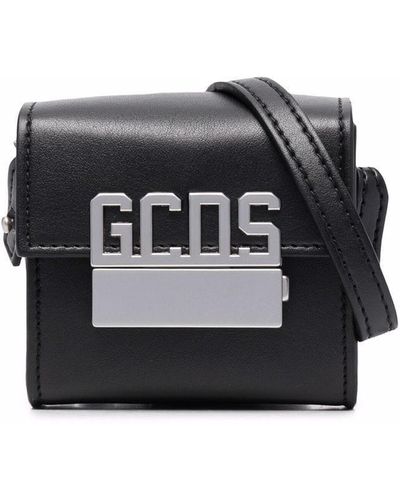Gcds ロゴプレート メッセンジャーバッグ - ブラック