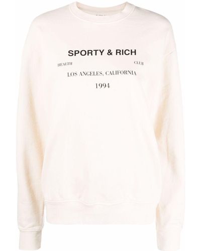 Sporty & Rich ロゴ スウェットシャツ - マルチカラー