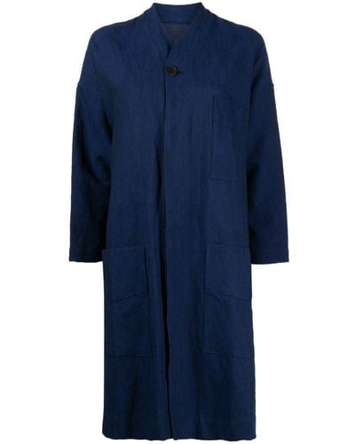 Toogood The Docker twill-weave coat - Blu