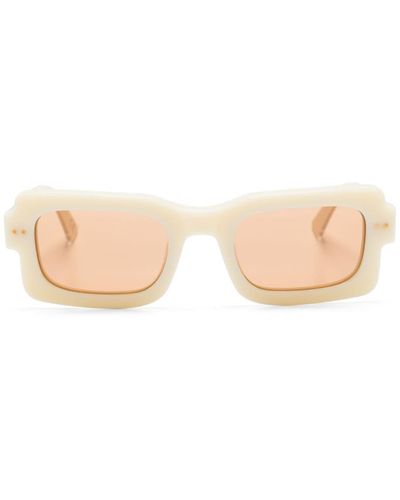 Marni Sonnenbrille mit eckigem Gestell - Pink
