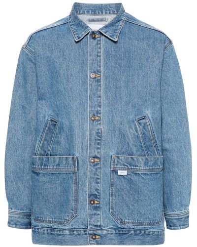 WTAPS Cotton Denim Shirt - Blue