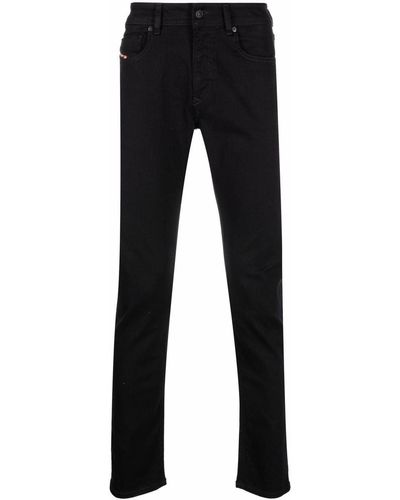 DIESEL Slim-fit Jeans - Zwart