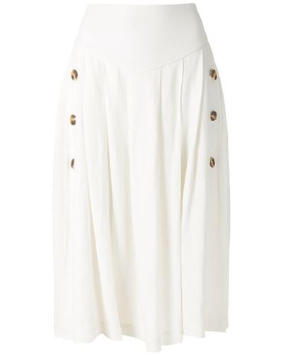 Olympiah Zuzu Midi Skirt - White