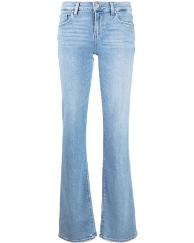 PAIGE Sloane Distressed-Jeans - Blau