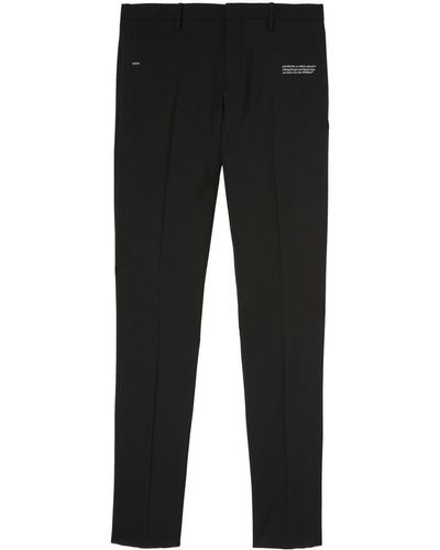 Off-White c/o Virgil Abloh Pantaloni sartoriali Corp - Nero