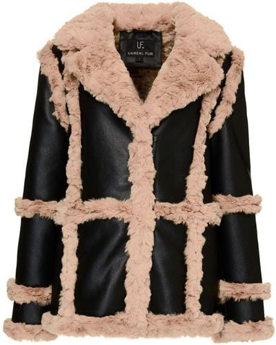 Unreal Fur Gate Keeper Faux-leather Jacket - Black